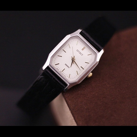Vtg 1992 Seiko Spirit 4N21-5180 Watch
[Excellent Condition] White Textured Dial - Picture 3 of 7